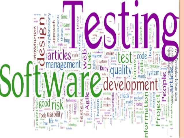 A image representing the Scope and Job Roles in Software testing